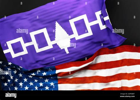 Flag of iroquois hi-res stock photography and images - Alamy