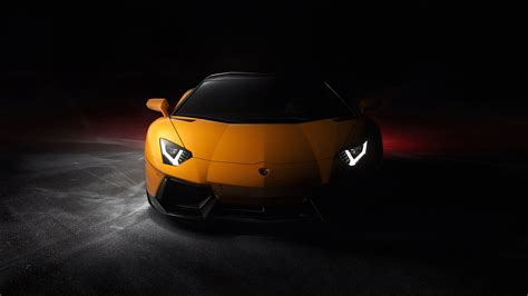 Yellow Lamborghini Aventador 4K Wallpapers | HD Wallpapers | ID #29113