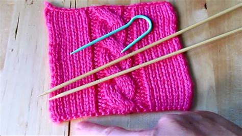 How to Knit a Cable - YouTube