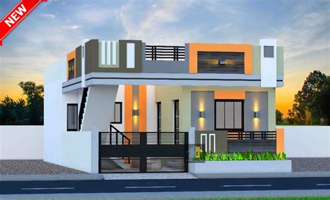 ground floor house elevation designs in indian | Small house elevation ...