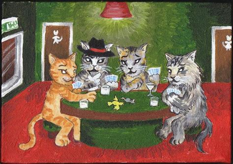 Cats Playing Pool Painting at PaintingValley.com | Explore collection ...