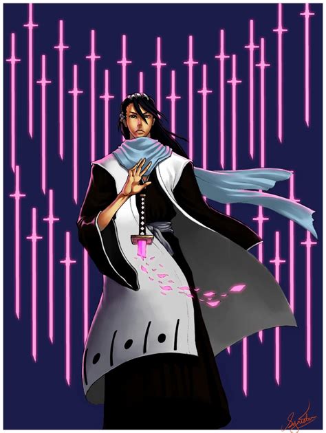 +BLEACH+ Byakuya Bankai by Orenji-kun on DeviantArt