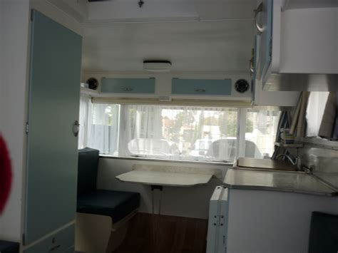 1966 Franklin Freeway interior after restoration. | Vintage caravans ...