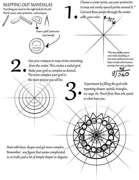 Mapping Out Mandalas Tutorial by ObscureFamous on DeviantArt