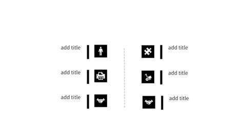 Series Of Black And White Icons Google Slide Theme And Powerpoint ...