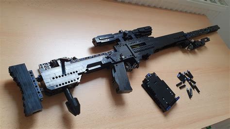 Lego® Custom Instructions Working Sniper Rifle