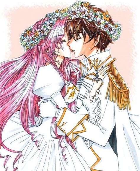 CODE GEASS, Fan art, Kururugi Suzaku, Euphemia li Britannia | Code ...