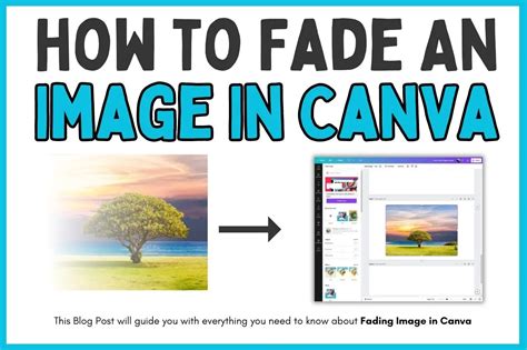 How To Fade An Image In Canva (Edges Too!!)