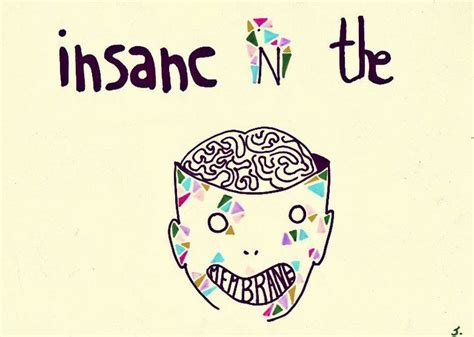 Insane in the Brain | Enamel pins, 3 things, Insanity