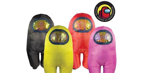 Among Us Inflatable Costumes Will Have You Looking Sus This Halloween