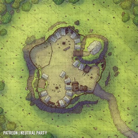 Oc Art Logging Camp Battlemap Dnd D D Maps Fantasy Map Dungeon | Images ...