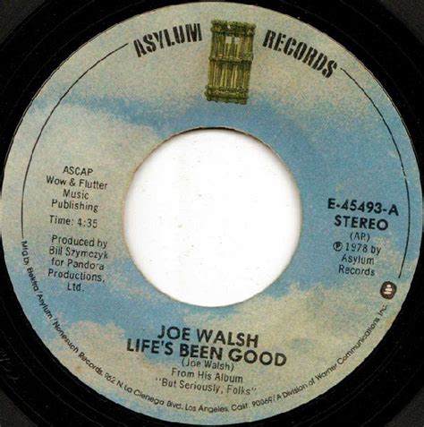 Joe Walsh - Life's Been Good (1978, Allied Pressing, Vinyl) | Discogs