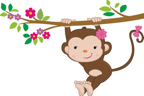 Clipart Monkey Safari Animal, Clipart Monkey Safari Animal Transparent ...