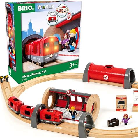 BRIO World - Metro Railway Set: Amazon.co.uk: Toys & Games