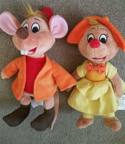 Lot of 2 Disney "Cinderella" Mice plush | #1858054826