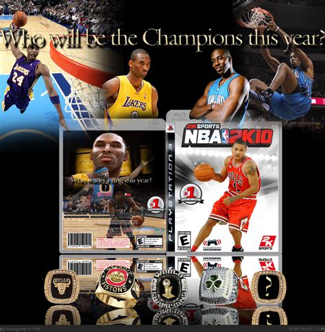 Viewing full size NBA 2K10 box cover