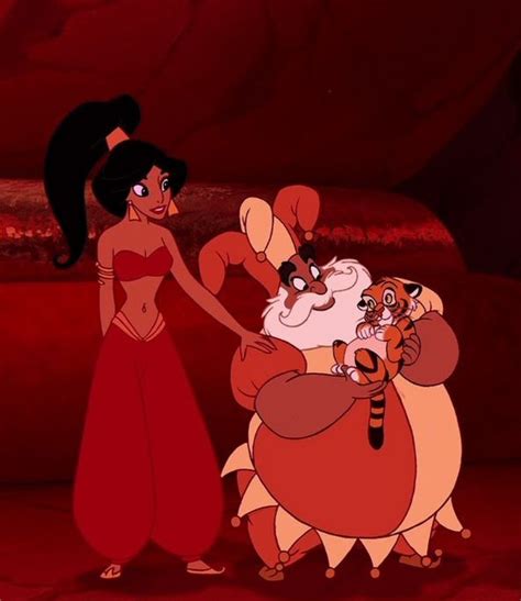 Princess Jasmine, the Sultan and Rajah cub | Disney | Pinterest