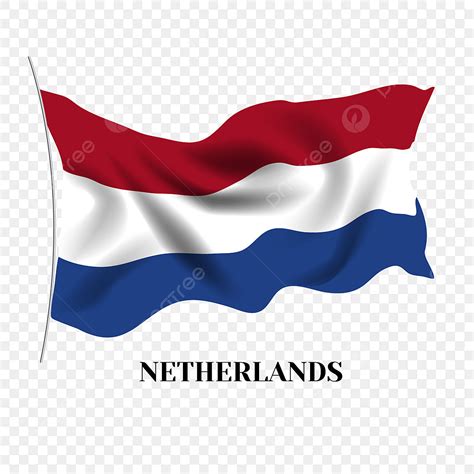 Netherlands Flag Clipart Vector, Hand Drawn Cartoon Netherlands Flag ...