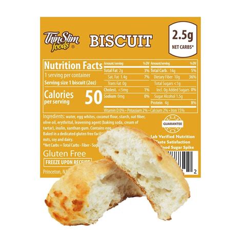 ThinSlim Foods - Biscuit - Low Carb Canada