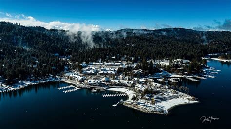 Lake Arrowhead Village Snow | Etsy