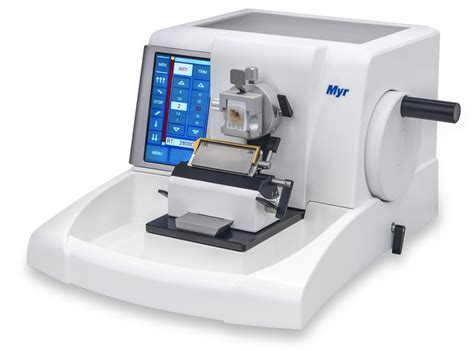 Semi-automated Rotary Microtome for paraffin blocks | Myr