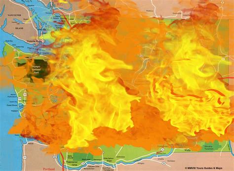 Updated map of Washington State fires | ViralSwarm.com