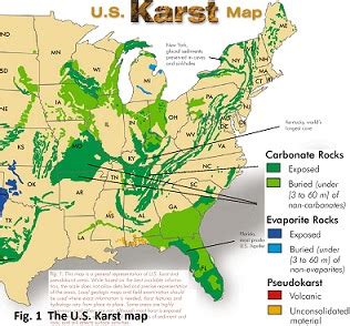 Us Karst Map