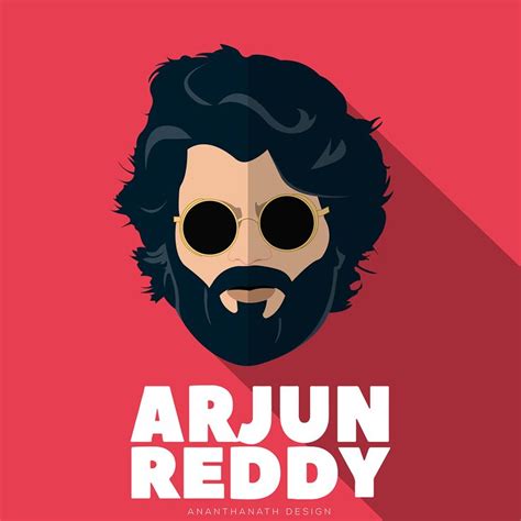 Arjun reddy - Flat Design on Behance | Movie posters minimalist, Movie ...