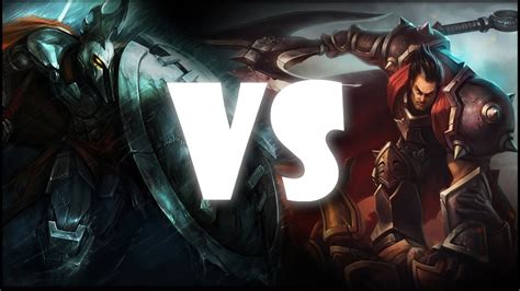 League of Legends: Pantheon vs. Darius [top] - YouTube