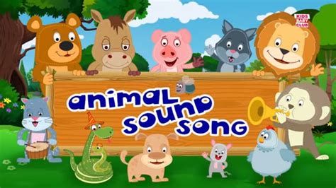 Animal Songs For Kids : Animal Sounds Songs Collection for Children ...