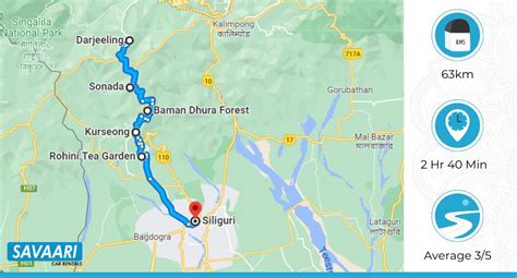 Darjeeling to Siliguri Road Trip – Distance, Time and Useful Travel ...