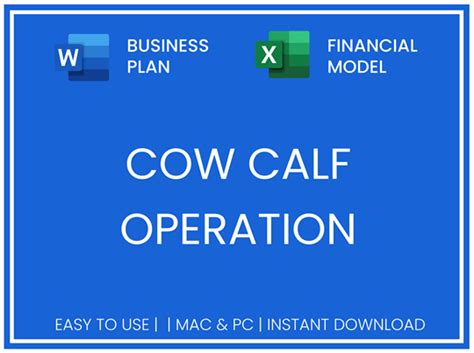 Creating a Successful Cow Calf Operation Business Plan – Business Plan ...