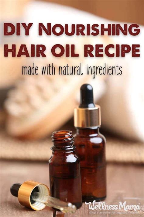 Nourishing Hair Oil Recipe | Wellness Mama