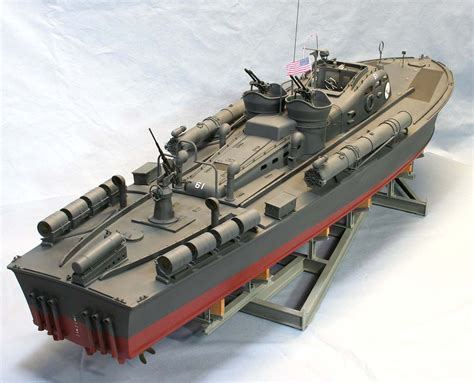 PT-61 Elco 77' Scale Model Ships, Scale Models, Plastic Model Kits ...