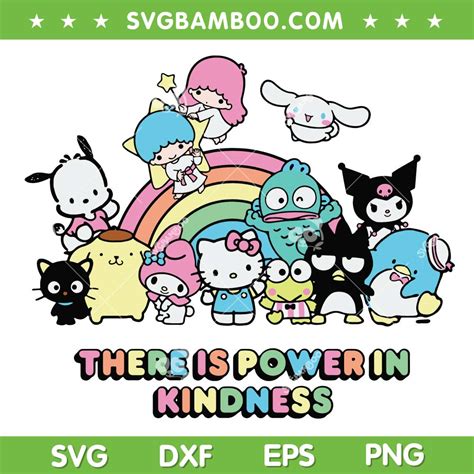 Hello Kitty Sanrio Characters SVG PNG