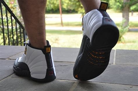 Air Jordan XII (12) Retro "Taxi" : On-Feet Images- SneakerFiles