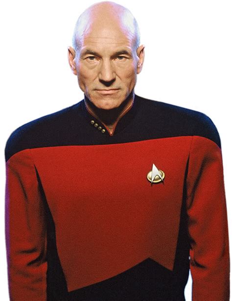 Captain Jean-Luc Picard - Patrick Stewart - Star Trek - Character ...