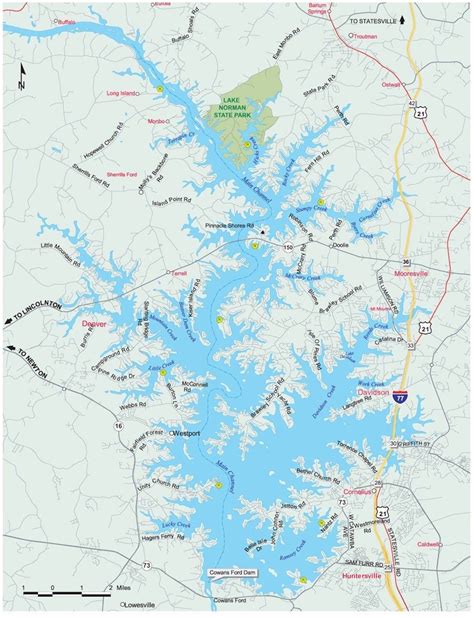 Maps Of Lake Norman