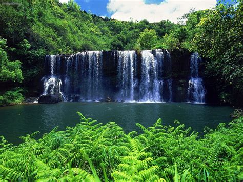 Kauai Waterfalls - Kauai~The Garden Island Wallpaper (15360348) - Fanpop