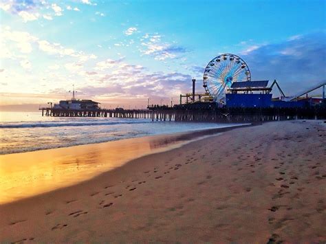 Sunset Over The Santa Monica Pier: Photo Of The Day | Santa Monica, CA ...