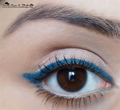 Lakme Eyeconic Green Kajal Review & Swatches - Heart Bows & Makeup