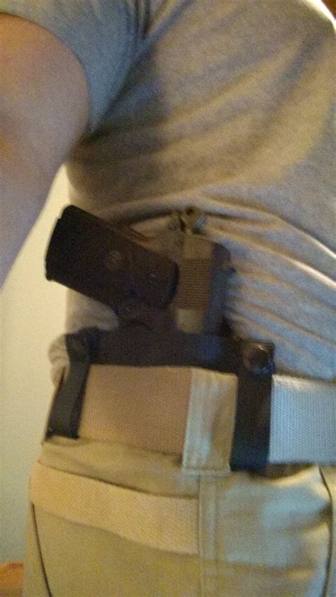 Colt Combat Commander mods and Home Made Holster | 1911 Firearm Addicts