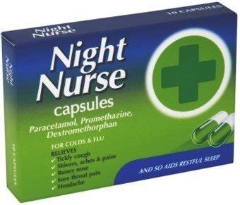 Buy Night Nurse Capsules - 10 Capsules Online | Next Day Delivery UK