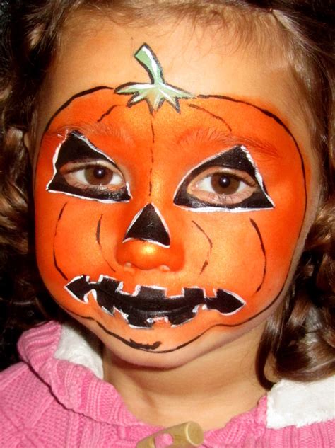 Pumpkin Face Painting for Children: Tutorials, Tips and Designs