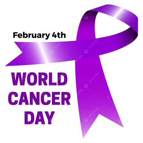 World Cancer Day Logo Transparent Background Vector, World Cancer Day ...