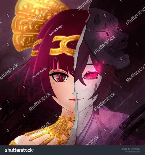 Good Vs Devil Good Evil Anime Stock Illustration 2269897623 | Shutterstock