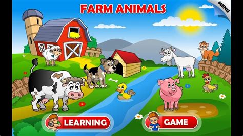 Animal Farming Game For Kids | Learning Animals For Children | Animal ...