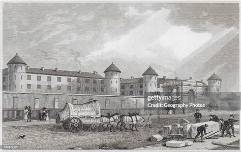 Penitentiary, Millbank, Westminster, engraving from 'Metropolitan ...