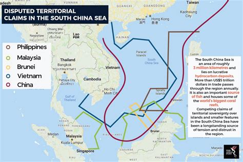 China South China Sea Territorial Claims Map / Territorial Claims In ...