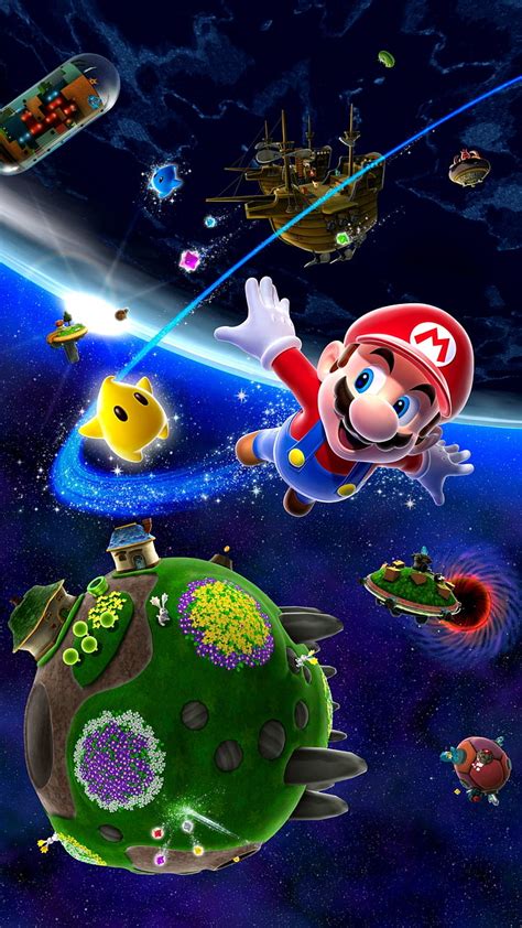 HD wallpaper: Super Mario Galaxy, Super Mario digital wallpaper, Games ...